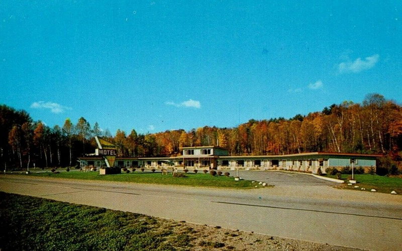 Bombay Motel - Vintage Postcard (newer photo)